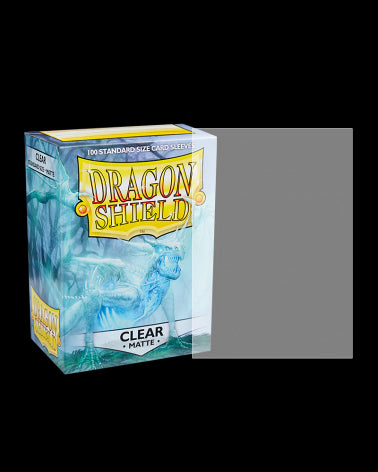 Clear - Matte Sleeves - Standard Size