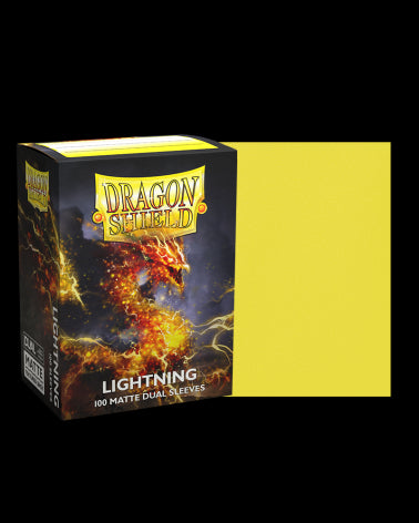Lightning - Matte Dual Sleeves - Standard Size
