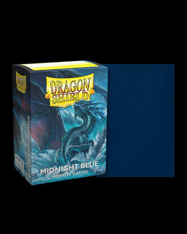 Midnight Blue - Matte Sleeves - Standard Size