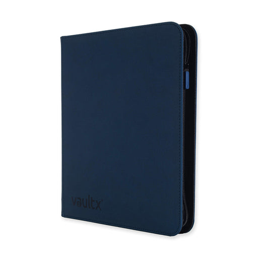 12-Pocket Exo-Tec Zip Binder - Royal Blue