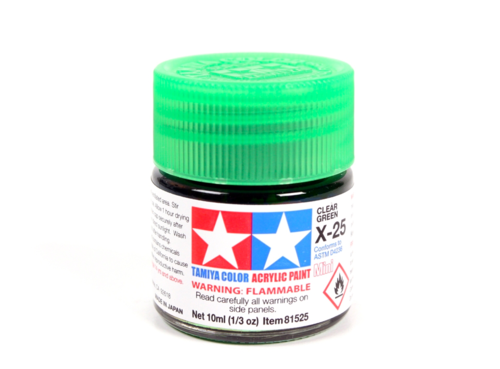 X-25 Clear Green