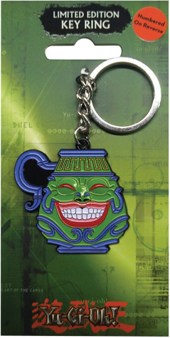 Pot Of Greed Key Ring