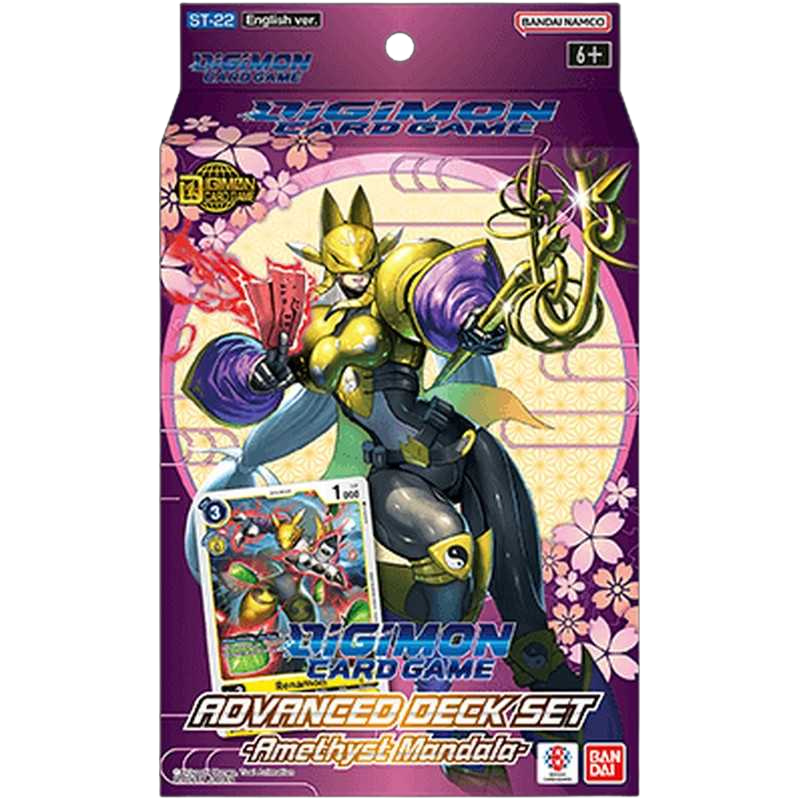 Digimon Card Game -ST-22: Advanced Deck Set Amethyst Mandala