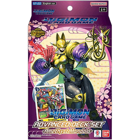 Digimon Card Game -ST-22: Advanced Deck Set Amethyst Mandala