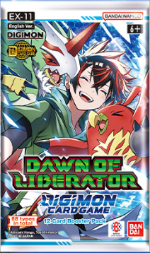 Digimon Card Game - Dawn of Liberator EX11 Booster Box (24 Packs)