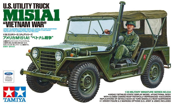 Tamiya US UTILITY TRUCK M151A1 35334