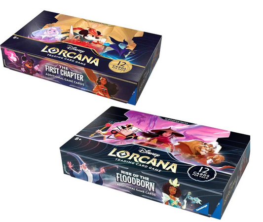 Disney Lorcana Combo-The First Chapter & Rise of the Floodborn Booster Box