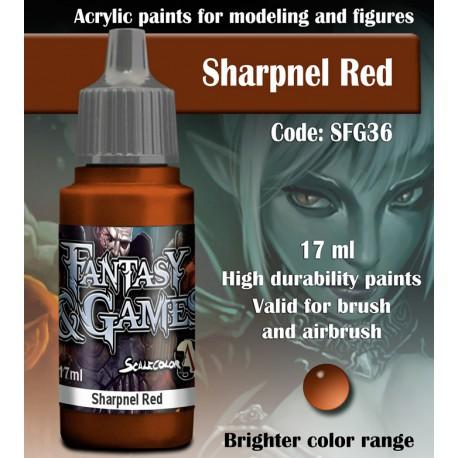 SFG-36 SHARPNEL RED