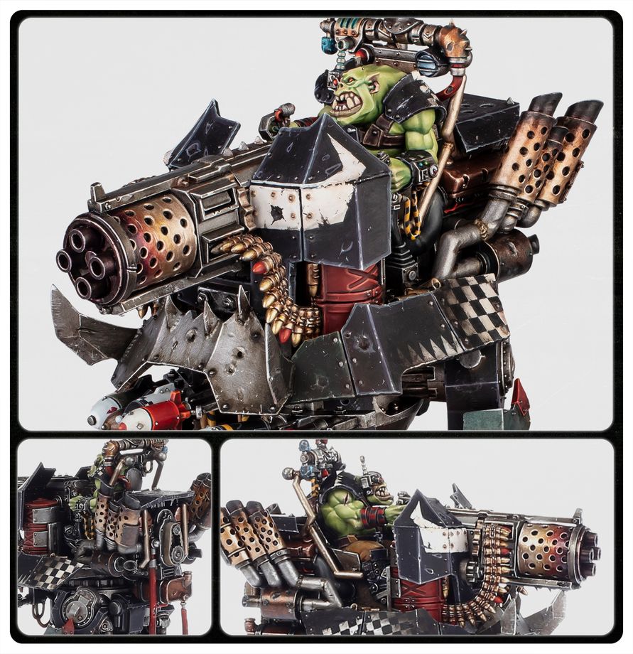 PREORDER RELEASE DATE: 05/09/2026 PICKUP ONLY ORKS: BIG MEK DAKKARIG