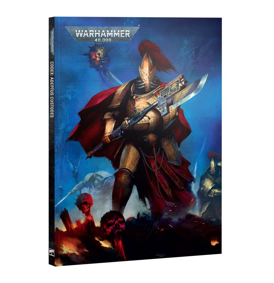 PREORDER RELEASE DATE: 17/10/26 CODEX: ADEPTUS CUSTODES (ENGLISH) (COLLECTION ONLY)