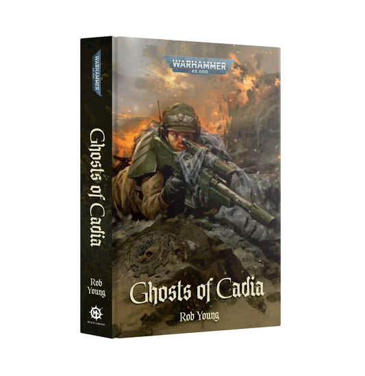 PREORDER RELEASE DATE: 25/07/2026 Ghosts of Cadia - Hardback - Rob Young (COLLECTION ONLY)