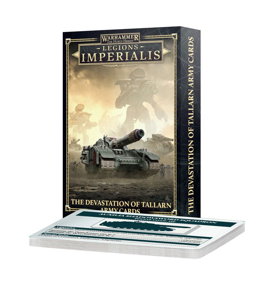 Legions Imperialis The Devastion of Tallarn Army Cards 03-72