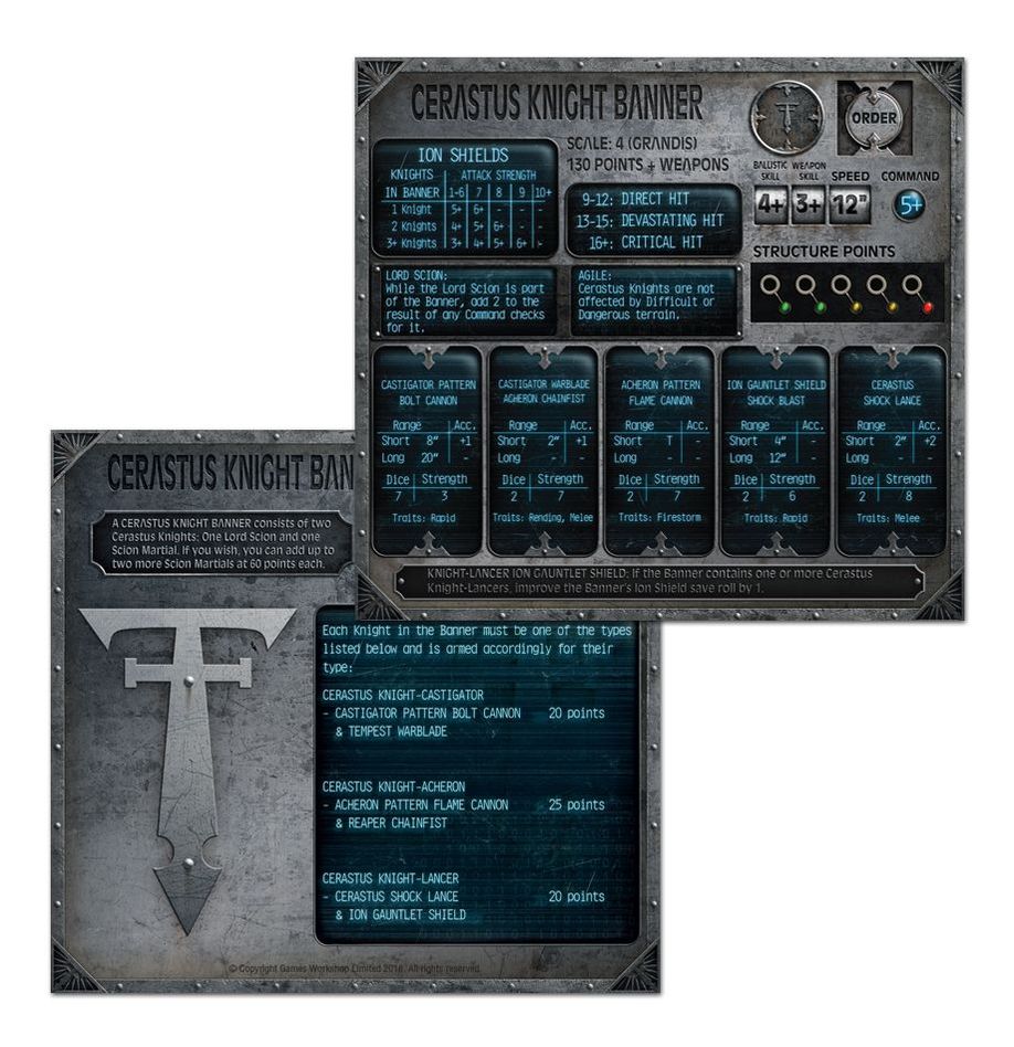 Acastus Knight Command Terminal Pack