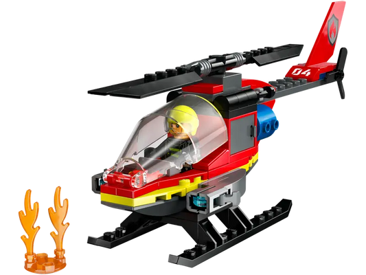 Lego Fire Rescue Helicopter