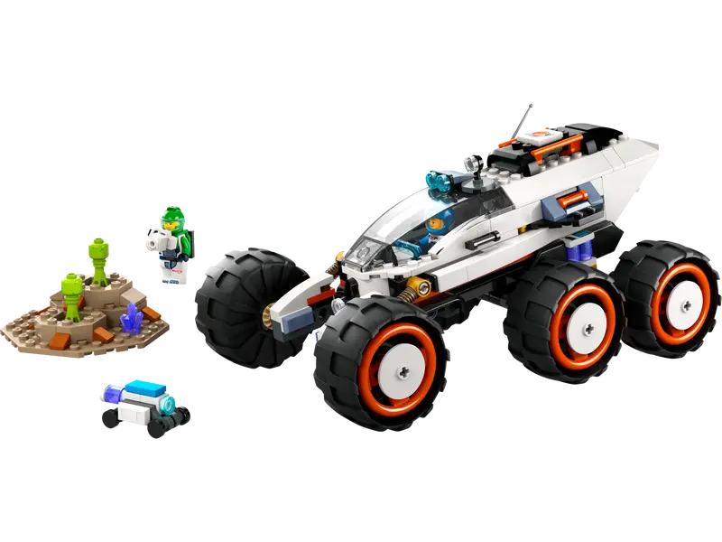 Lego Space Explorer Rover and Alien Life