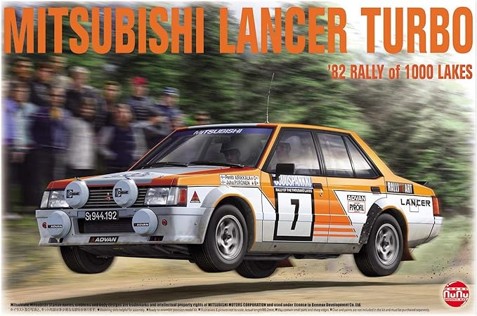 NuNu Mitsubishi Lancer Turbo 82 Rally Of 1000 Lakes. PN24018