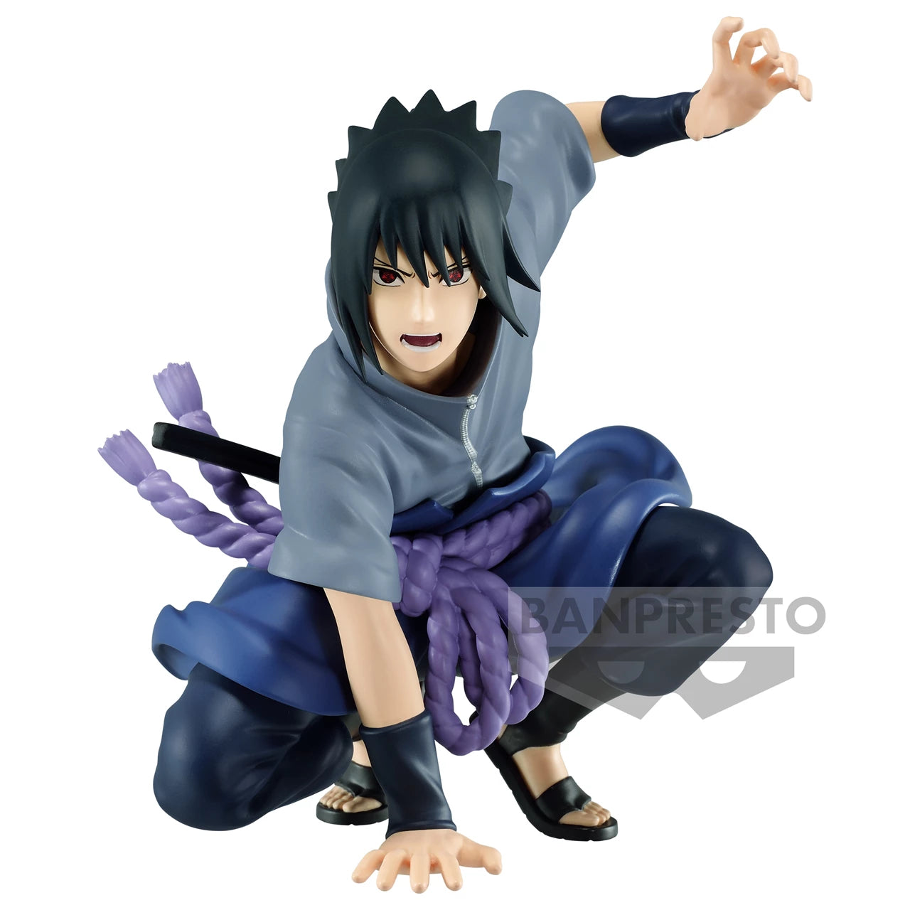 Naruto Shupuden: Sasuke Uchihav with Manda Panel Spectacle Special Statue