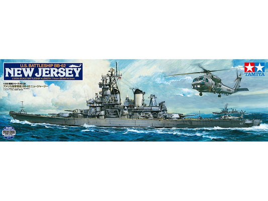 Tamiya Us Battleship Bb-62 New Jersey 78028