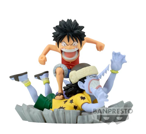 One Piece Monkey D. Luffy vs. Arlong World Collectable Figure Log Stories Statue