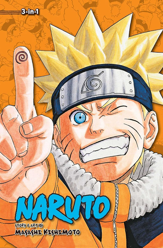 Naruto 3-in-1 Vol 22,23,24