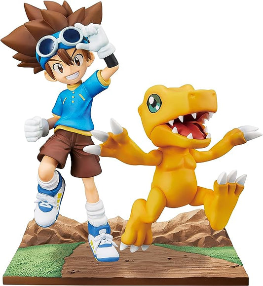 Banpresto - Digimon Adventure - Dxf - Adventure Archives - Taichi & Agumon Statue