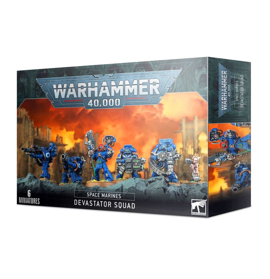 W40000 Space Marines Devastator Squad 48-15