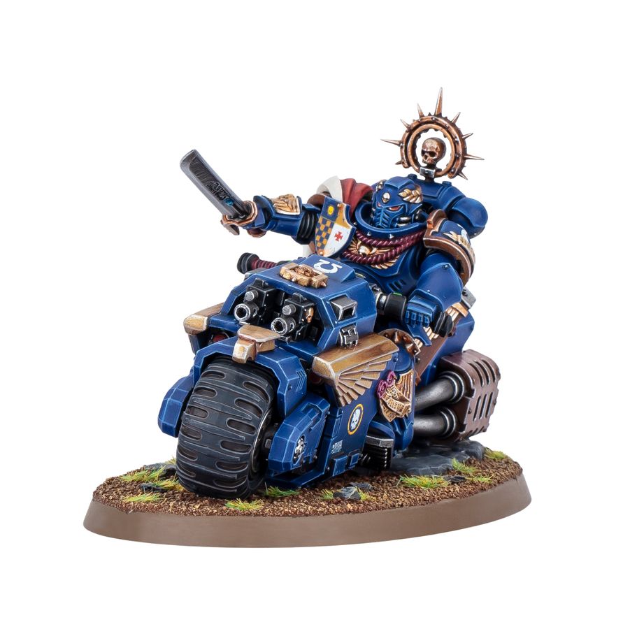 PREORDER RELEASE DATE: 3/10/2026 SPACE MARINES: CAPTAIN ON BIKE