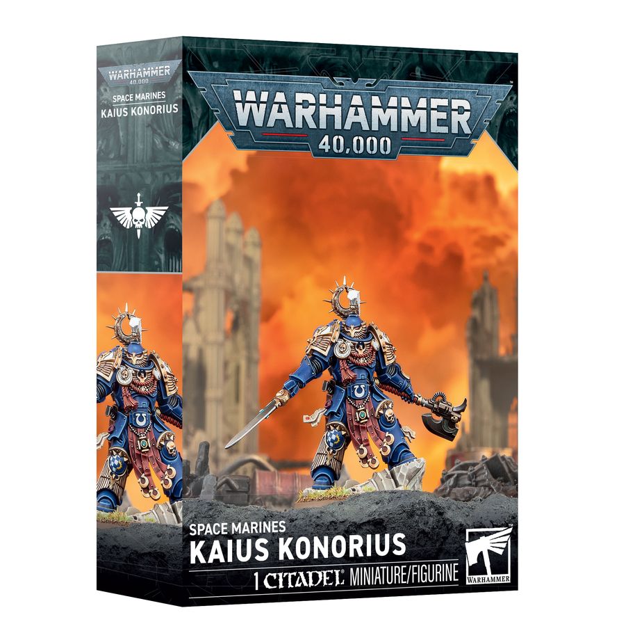 PREORDER RELEASE DATE: 3/10/2026 SPACE MARINES: KAIUS KONORIUS