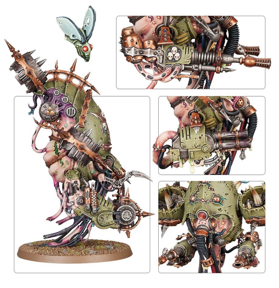 Death Guard Foetid Bloat Drone 43-54