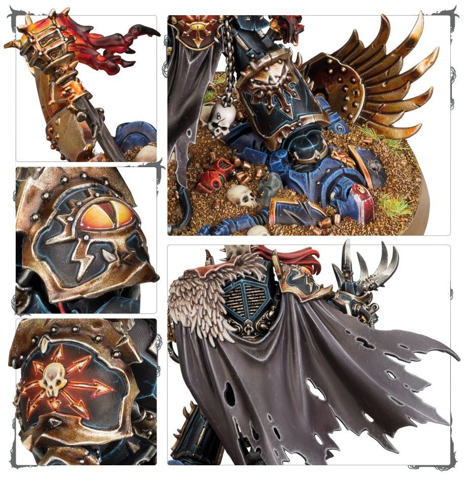 Chaos Space Marines Abadddon The Despoiler  43-60