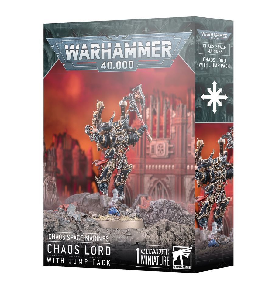 Chaos Space Marines - Chaos Lord with Jump Pack 43-101