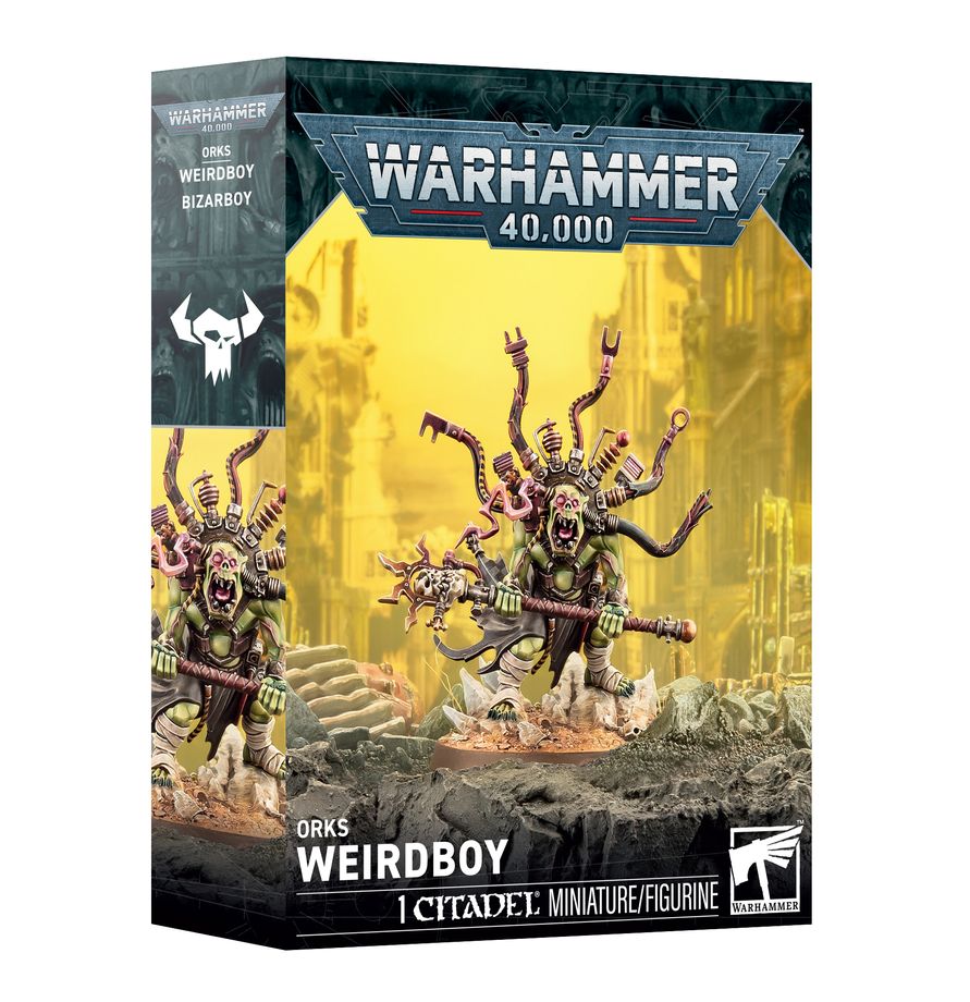 PREORDER RELEASE DATE: 05/09/2026 PICKUP ONLY ORKS: WEIRDBOY