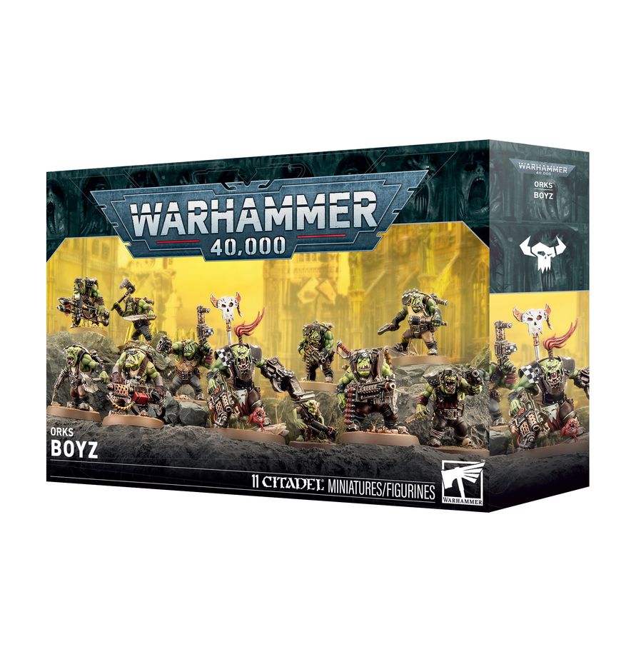 PREORDER RELEASE DATE: 05/09/2026 PICKUP ONLY ORKS: BOYZ