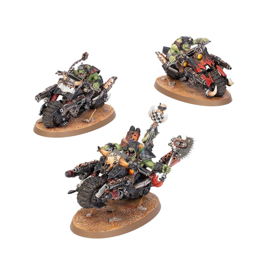 PREORDER RELEASE DATE: 05/09/2026 PICKUP ONLY ORKS: WARBIKERS