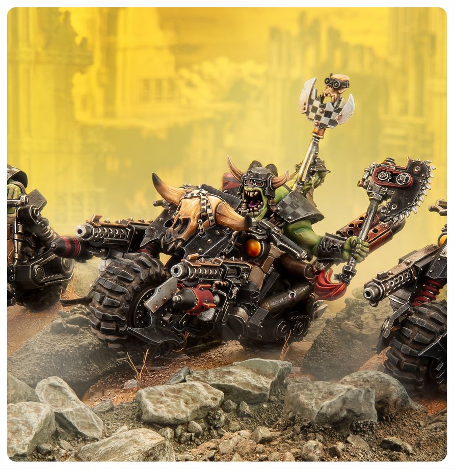 PREORDER RELEASE DATE: 05/09/2026 PICKUP ONLY ORKS: WARBIKERS