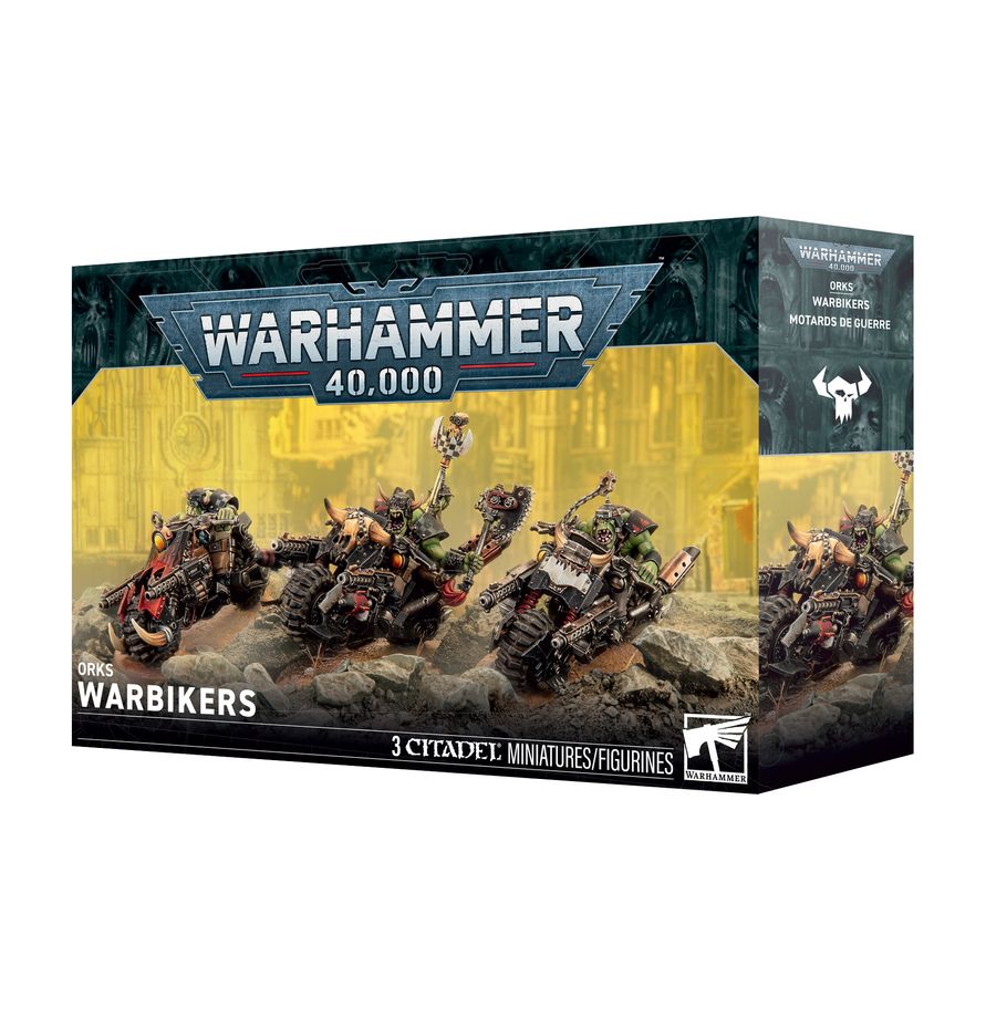 PREORDER RELEASE DATE: 05/09/2026 PICKUP ONLY ORKS: WARBIKERS