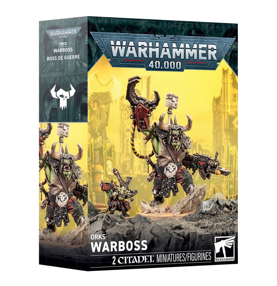 PREORDER RELEASE DATE: 05/09/2026 PICKUP ONLY ORKS: WARBOSS