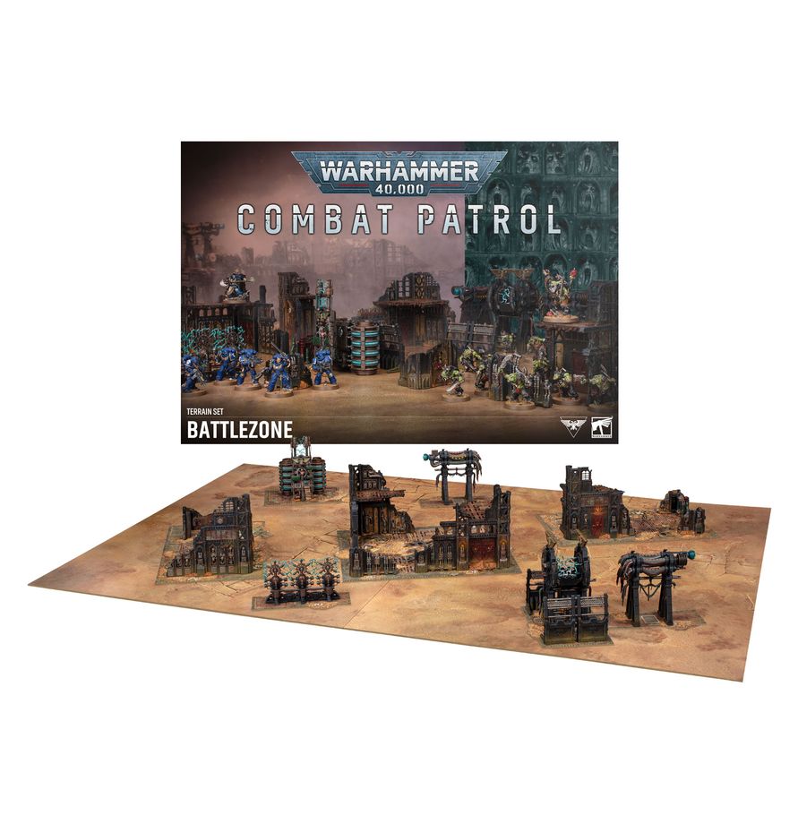 PREORDER RELEASE DATE: 08/08/2026 PICKUP ONLY Combat Patrol - BATTLEZONE TERRAIN SET
