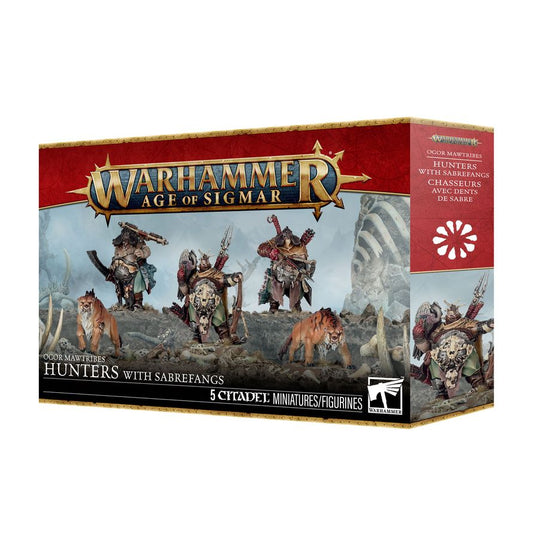 PREORDER RELEASE DATE: 29/08/2026 OGOR MAWTRIBES: HUNTERS WITH SABREFANGS PICKUP ONLY
