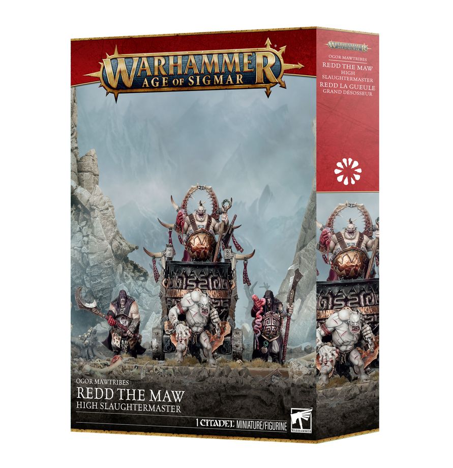 PREORDER RELEASE DATE: 29/08/2026 OGOR MAWTRIBES: REDD THE MAW PICKUP ONLY
