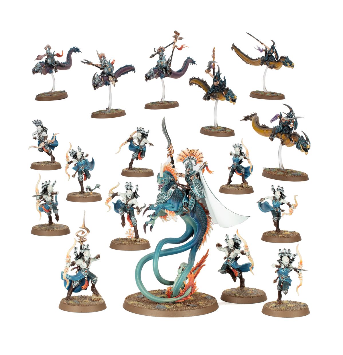 Spearhead Idoneth Deepkin Akhelian Tide Guard 70-873