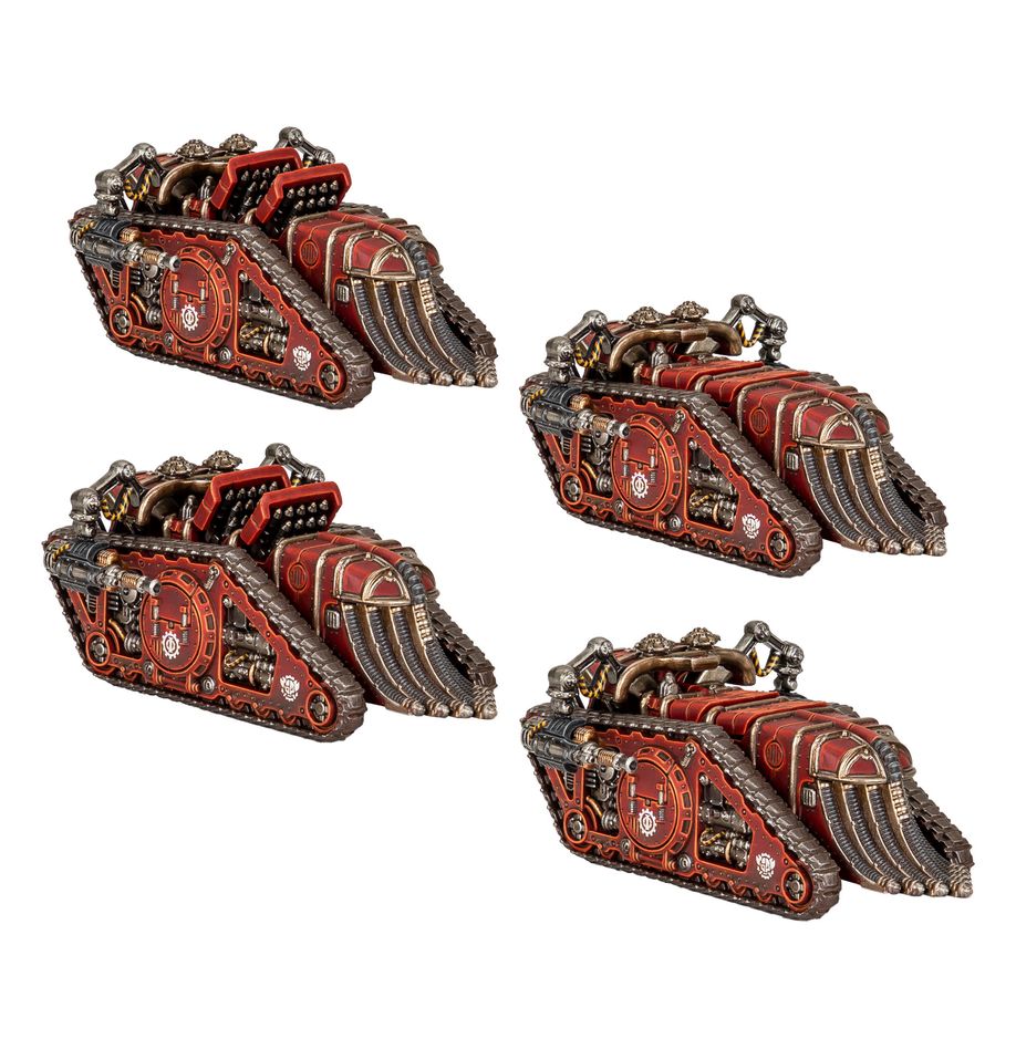 Legiones Imperialis - Mechanicum - Karacnos Assault Tank Squadron 03-83