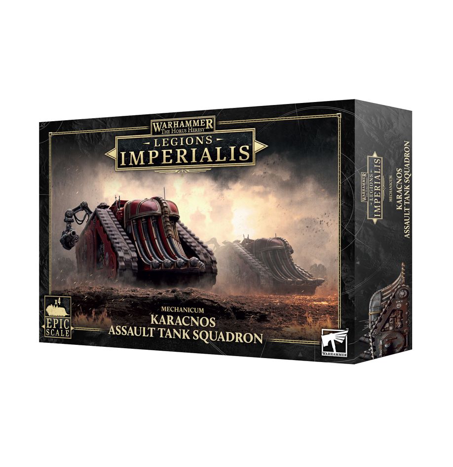 Legiones Imperialis - Mechanicum - Karacnos Assault Tank Squadron 03-83