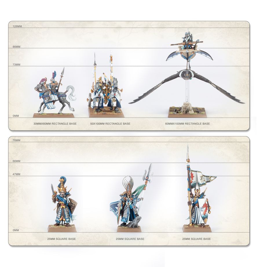 PREORDER RELEASE DATE: 12/09/2026 PICKUP ONLY High Elf Realms: Battle March Army