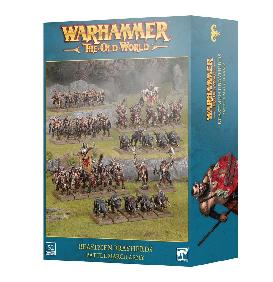 PREORDER RELEASE DATE: 12/09/2026 PICKUP ONLY Beastmen Brayherds: Battle March Army