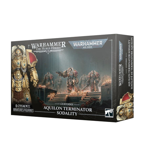 PREORDER RELEASE DATE: 17/10/26 CUSTODES: AQUILON TERMINATOR SODALITY (COLLECTION ONLY)