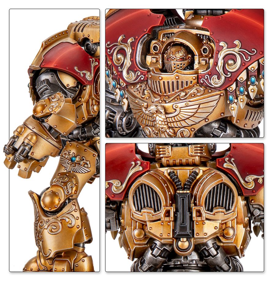 PREORDER RELEASE DATE: 17/10/26 CUSTODES: TELEMON HEAVY DREADNOUGHT (COLLECTION ONLY)