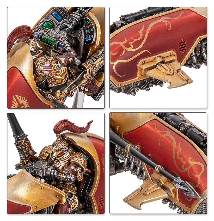 PREORDER RELEASE DATE: 17/10/26 CUSTODES: GYRFALCON JETBIKE SODALITY (COLLECTION ONLY)