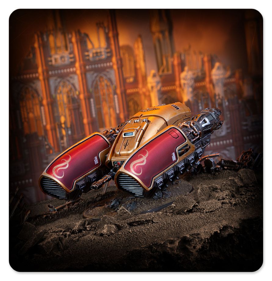 PREORDER RELEASE DATE: 17/10/26 CUSTODES: PALLAS GRAV-ATTACK (COLLECTION ONLY)