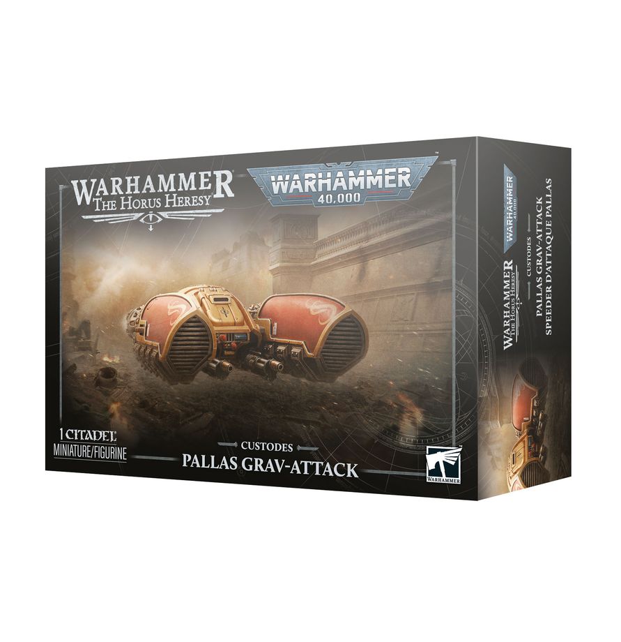 PREORDER RELEASE DATE: 17/10/26 CUSTODES: PALLAS GRAV-ATTACK (COLLECTION ONLY)